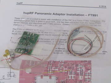 hupRFパノラマアダプターFT-991　ジャンク扱い